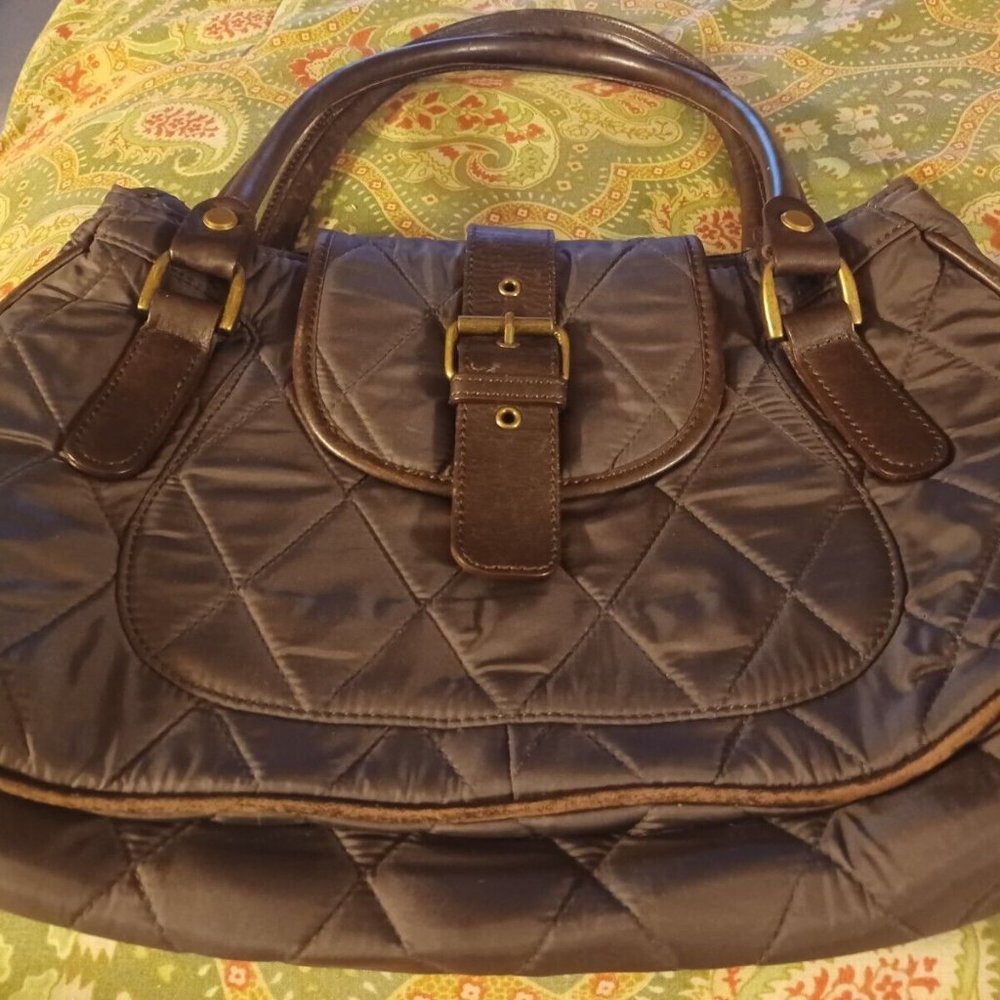 Barbour brown shoulder bag tote handbag purse - Picture 2 of 7